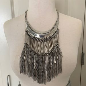 Silver Statement Necklace